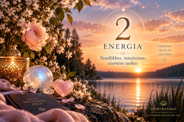 Number 2 energia numeroloogias – tundlikkus, intuitsioon ja sisemine tarkus.